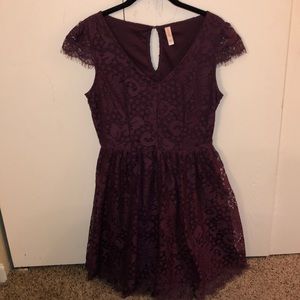 lacy eyelash dress